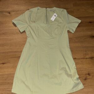 Abercrombie & Fitch Light Green Mini Dress